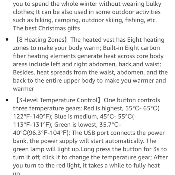 Heated Vest | Size XL - Picture 8 of 10